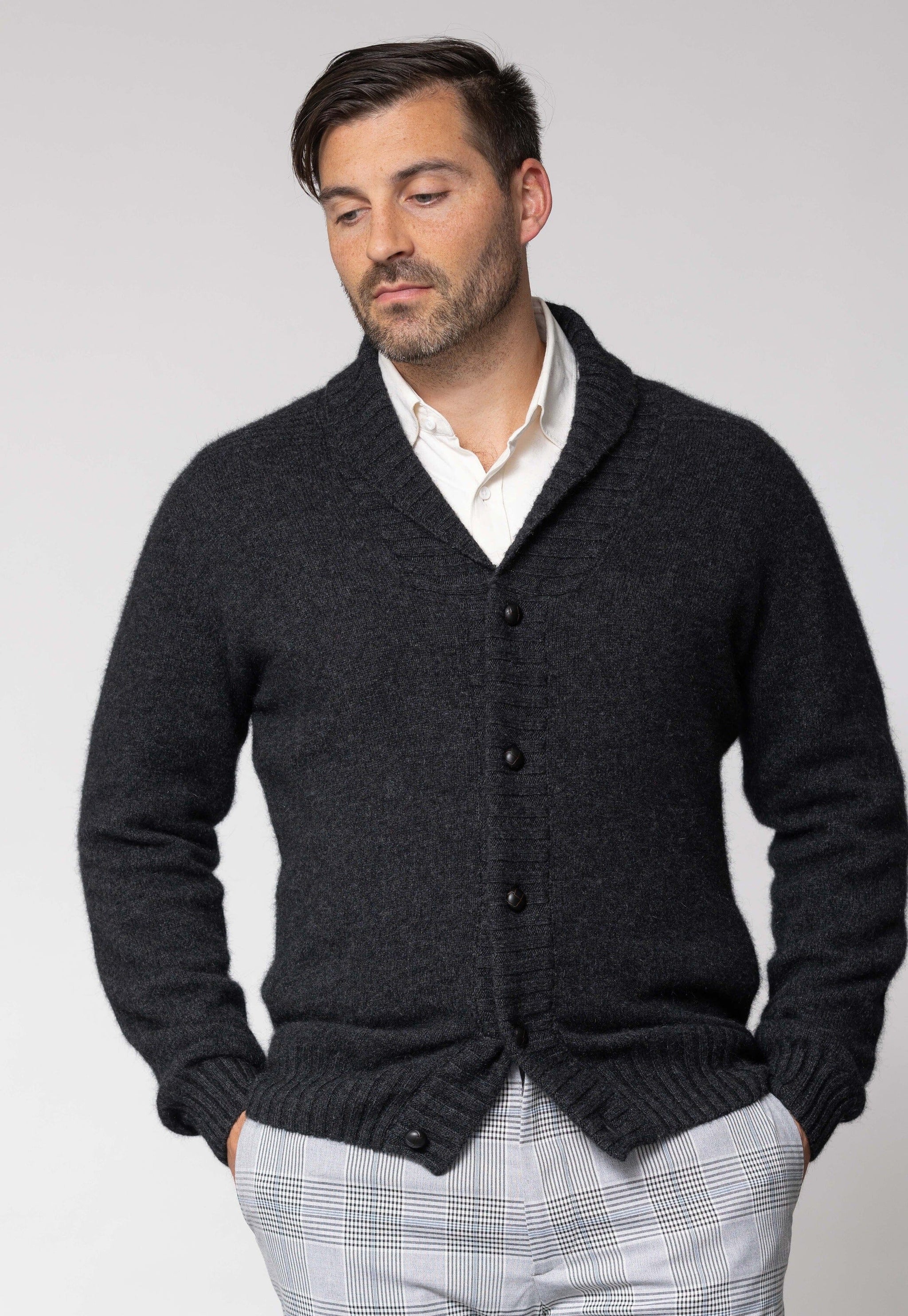 Shawl Collar Cardigan